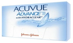 Линзы контактные, Acuvue (Акувью) 6 шт Эдванс bc 8.3 мм (-3.00)