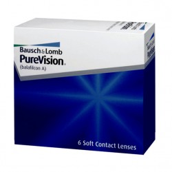 Линзы контактные, PureVision (Пюэвижн) 1 шт bc 8.6 (-1.25)