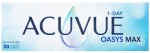 Линзы контактные, Acuvue (Акувью) 30 шт Уан Дей Оазис Макс bc 9.0 мм d=14.3 (-4.00)