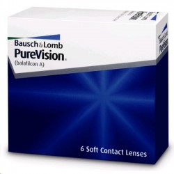 Линзы контактные, PureVision (Пюэвижн) 1 шт bc 8.6 (-3.75)