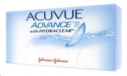 Линзы контактные, Acuvue (Акувью) 6 шт Эдванс bc 8.7 мм (-1.25)