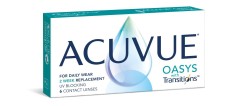 Линзы контактные, Acuvue (Акувью) 6 шт Оазис вис Транзишнс двухнедельные bc 8.4 мм (-0.75)