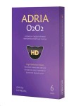 Линзы контактные, Adria (Адрия) 6 шт О2О2 силикон-гидрогелевые ежемесячные bc 8.6 (+5.00)