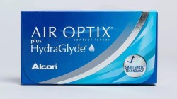 Линзы контактные, Air Optix (Эйр оптикс) 3 шт плюс гидра глайд bc 8.6 мм (-1.50)