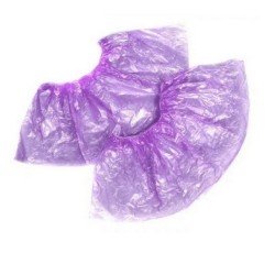 Бахилы полиэтиленовые стандарт с одинарной резинкой пара 50 шт. 20 мкм