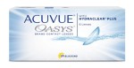 Линзы контактные, Acuvue (Акувью) 6 шт Оазис вис гидраклиа плюс bc 8.4 мм (-10.00)