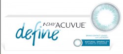 Линзы контактные, Acuvue (Акувью) 30 шт Уан Дей Дефайн Спаркл bc 8.5 мм (-1.75)