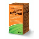Веторон-Е, р-р 20 мл для укрепления иммунитета бета-каротин 20 мг витамины Е и С по 40 мг флакон-капельница