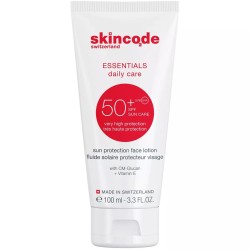 Лосьон солнцезащитный для лица, Skincode (Скинкод) 100 мл арт. SK1500L Эссеншилс дейли кеа SPF50+