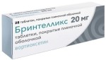 Бринтелликс, таблетки покрытые пленочной оболочкой 20 мг 28 шт